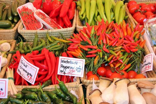 market food vegetables