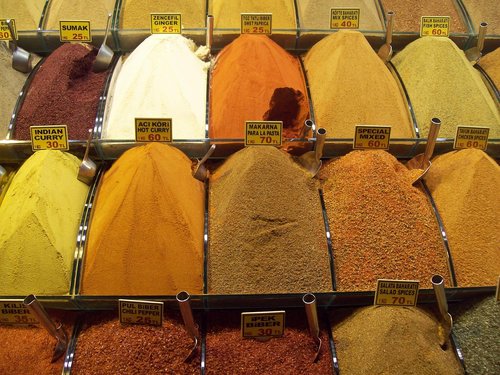 market  spices  oriental