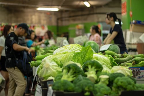 market  vegetables  food