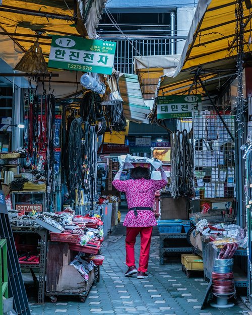 market  seoul  korea