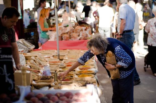 market old elderly