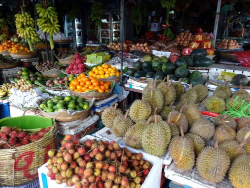 market vegetables fruit