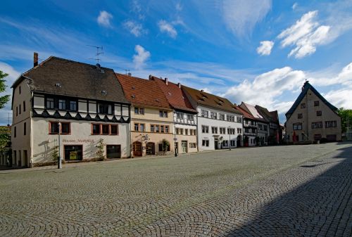 marketplace town hall sangerhausen