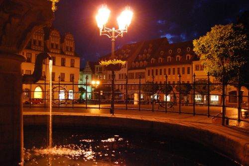 marketplace marktplatz naumburg fountain