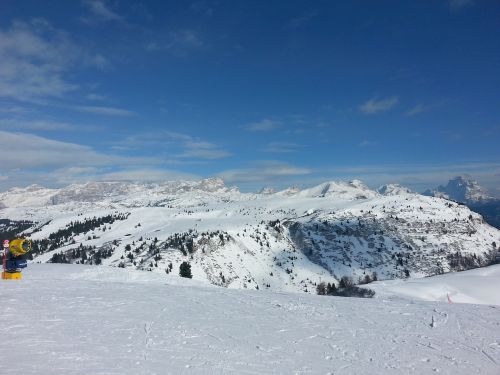 marmolada snow landscape