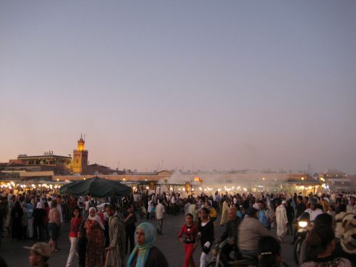 marrakech town center medina