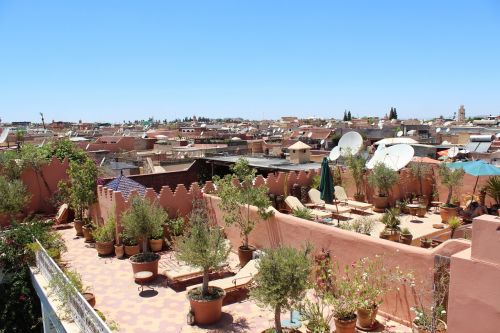 marrakech riad old town