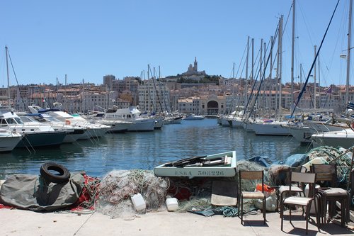 marseille  port  church