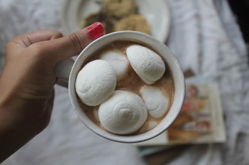 marshmallow chocolate instagram