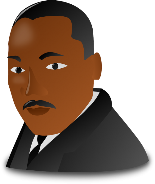 martin luther king afroamerican negro