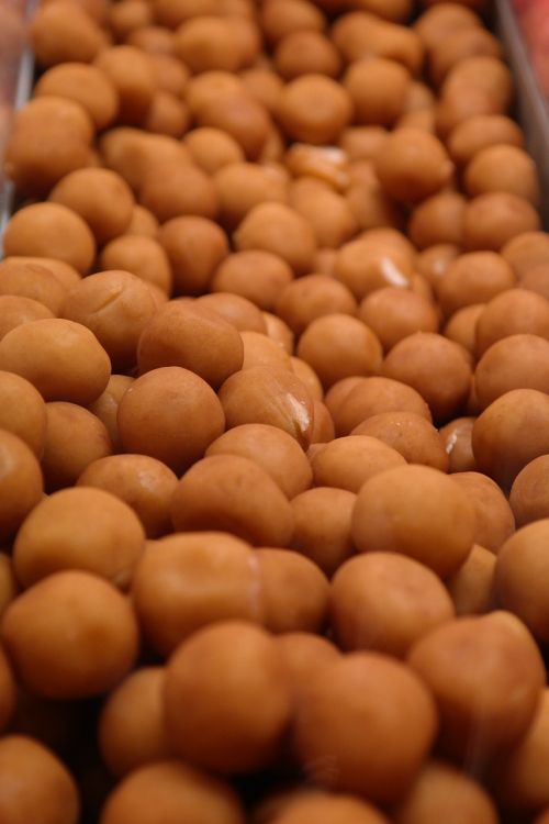 marzipan potatoes spherical sweetness