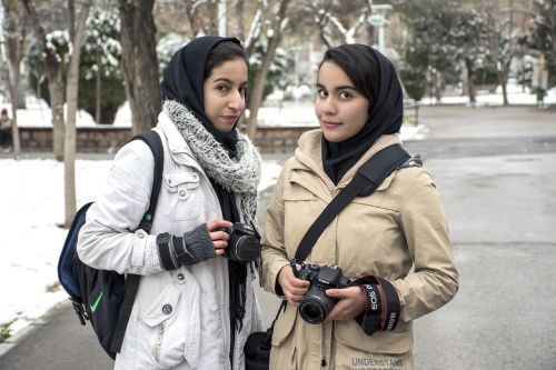mashhad girls mellat park