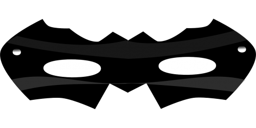 mask black costume