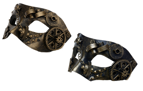 mask  steampunk  metal