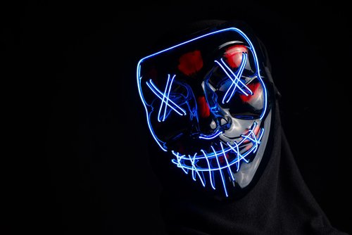 mask  purge  creepy