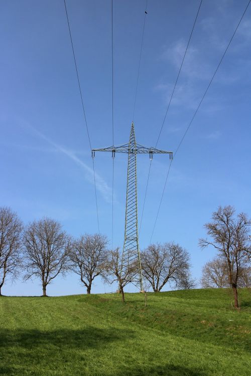 mast power line current