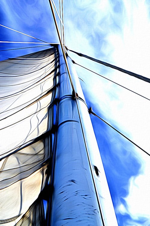 mast  boat  sky