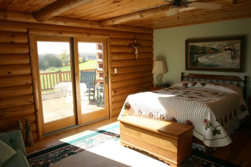 master bedroom bed logs