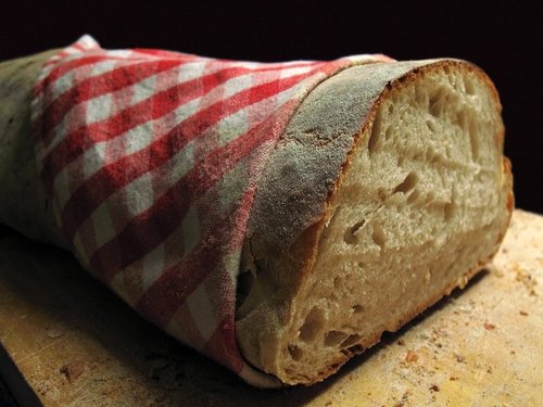 mat  bread  loaf