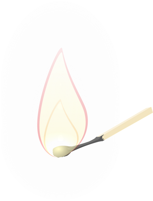 match flame fire