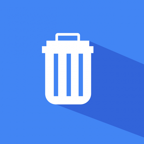 material icon material design delete icon