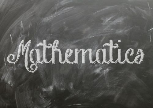 mathematics maths blackboard