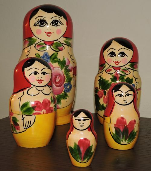 matryoshka doll russia