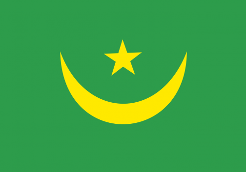 mauritania flag national