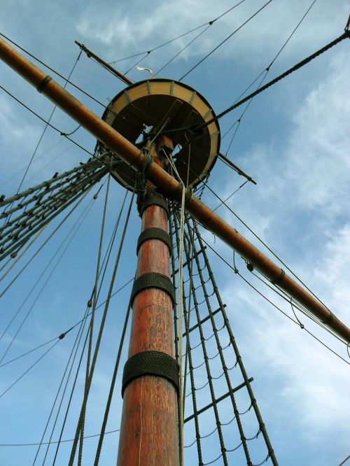 mayflower mast ship