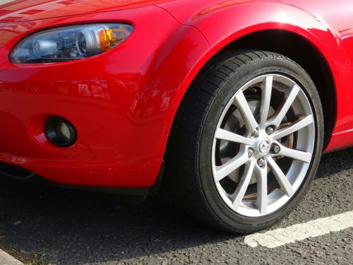 Mazda MX5 Wheel And Lights