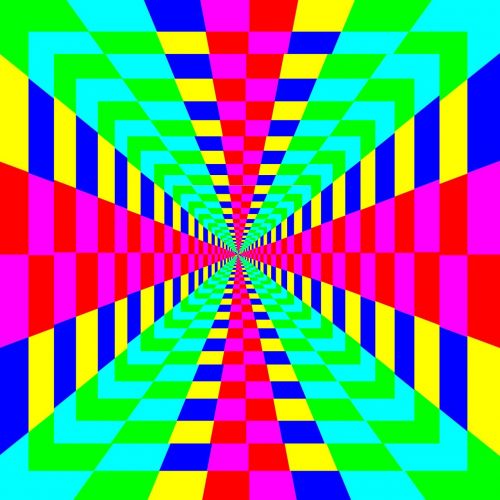 maze rainbow vortex