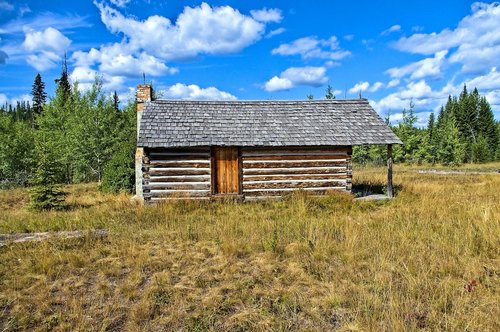 mccarthy homestead cabin  log  cabin