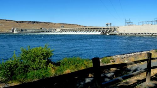 mcnary oregon blue water blue sky