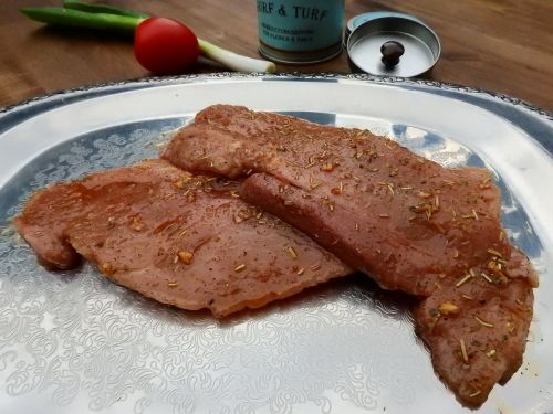 meat pig steak