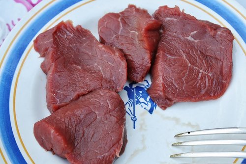 meat  beef  raw