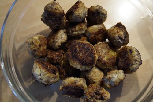 meat balls meat dumplings koetbullar