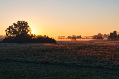 mecklenburg  sunrise  sky