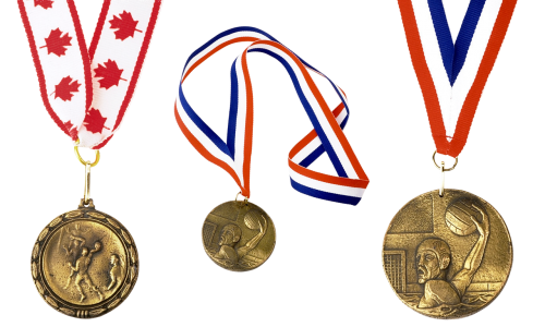 medal volleyball victory