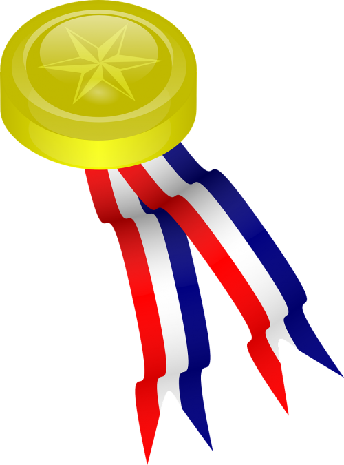 medal ribbon award