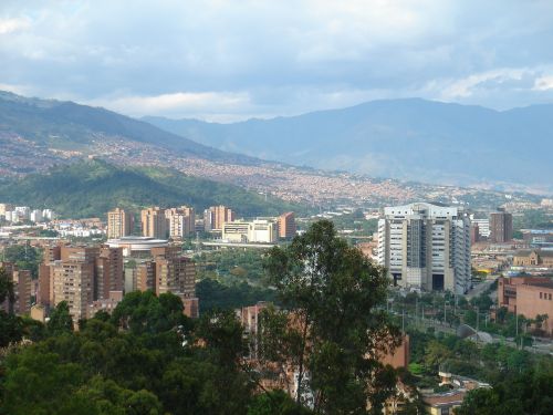 medellin colombia panoramic