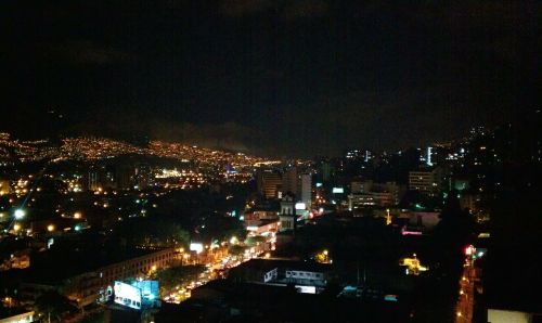 medellin colombia night scene