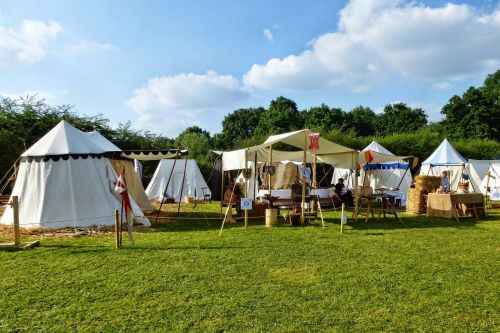 medieval camp tents