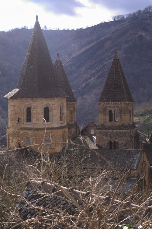 medieval  conques  aveyron
