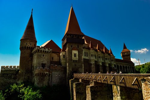 medieval  castle  summer