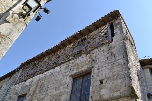 medieval house medieval street stone wall
