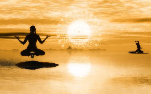 meditation mandala sunrise