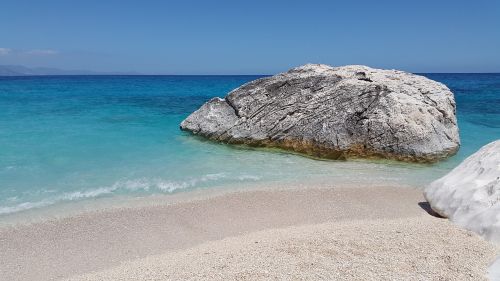 mediterranean turquoise sea