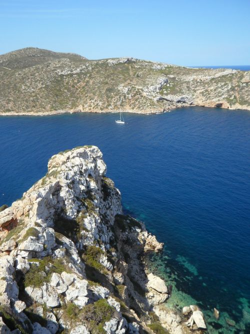 mediterranean cliff rocky coast