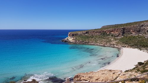 mediterranean sea  bay  beach