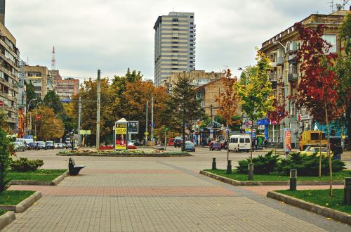 megalopolis architecture street